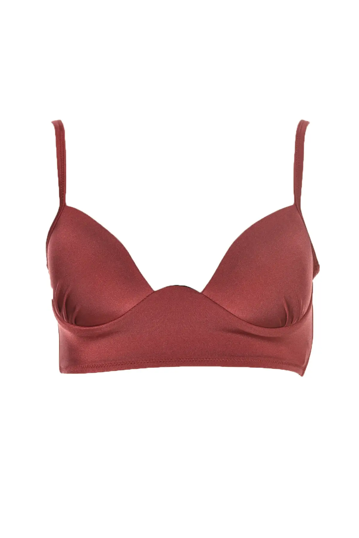 Топ бикини с треугольным вырезом Trendyol TBESS20BU0063