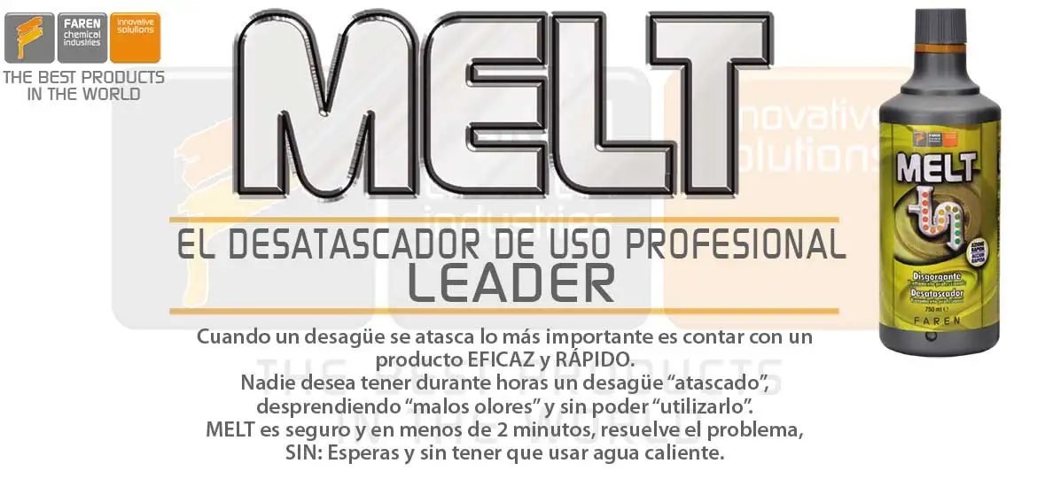 Oferta Desatascador Melt No Acid Faren en Cadena88