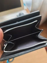 Baellerry-billeteras cortas para hombre, nuevo soporte para tarjetas, multifunción, de cuero, con cremallera para hombre, billetera con bolsillo para monedas