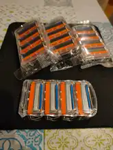 Blade Replaceable Proshield Gillette Proglide Fusion-5 Shaving-Cassettes Manual for Men