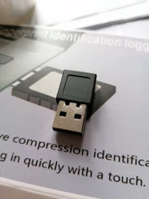 Módulo de lector de huellas dactilares, dispositivo para Windows 10, Mini USB, clave de Seguridad Biométrica Hello