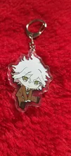 Danganronpa-Llavero de ventilador acrílico de doble cara, colección de Anime, figuras para juego, Nanami, ChiaKi, Nagito, Komaeda