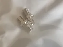 2 unids/lote Adaptador Coaxial RF conector Coaxial SMA a TS9/CRC9, conector macho a TS9/CRC9, plateado y níquel