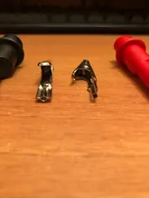 1 Pair Alligator Crocodile Test Clip Clamp For Multimeter Tester Probe New