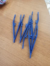 5 unids/set niños seguridad cuentas de plástico pinzas para rompecabezas de modelo Kits de construcción de los niños juguetes de bricolaje arte accesorios de artesanía herramientas