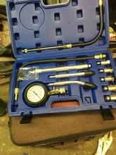 Compression-Tester-Kit Auto-Tools Gasoline Petrol Professional with M10 M12 M14 M16 M18