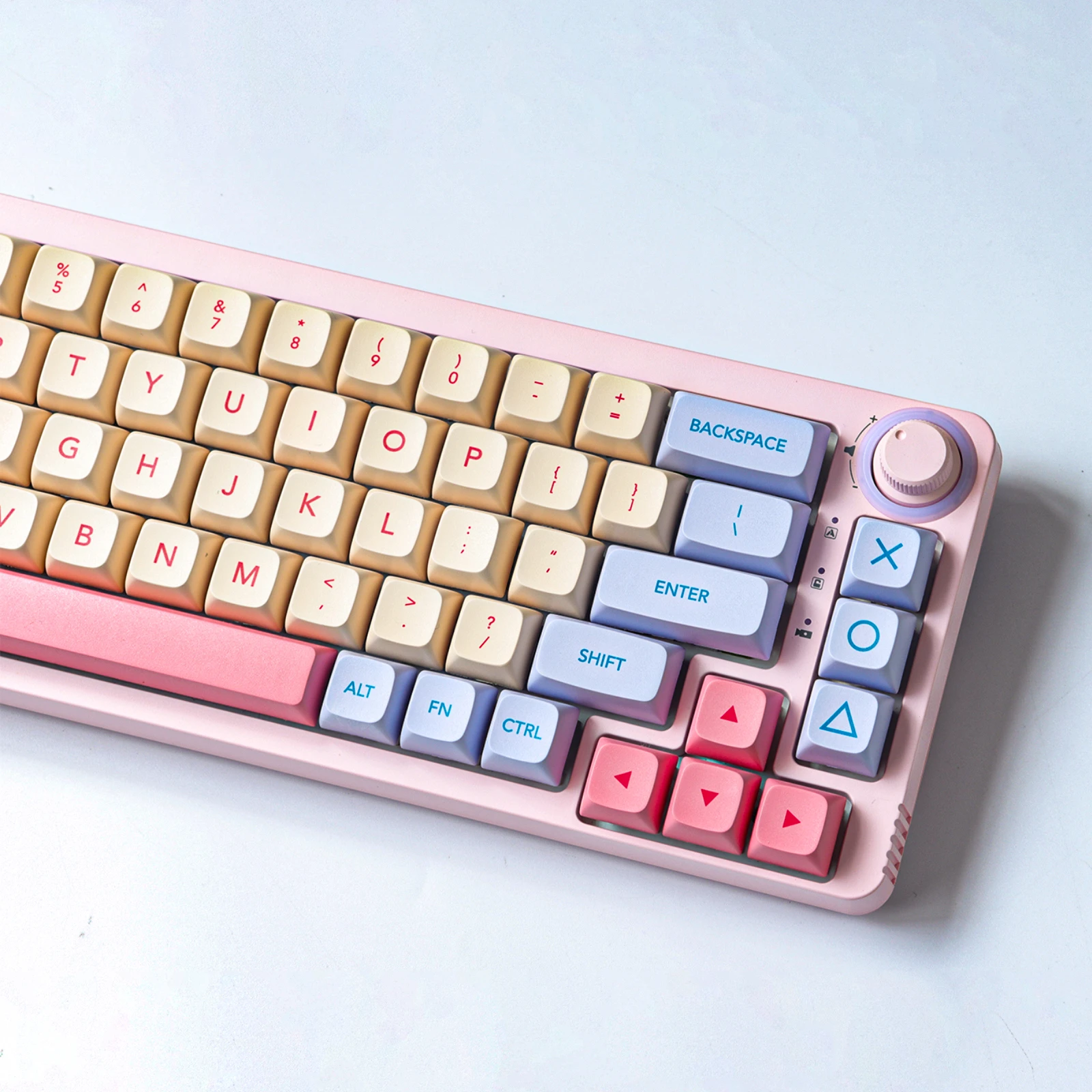 Gmk Cotton Candy Pbt Keycap 143 Keys Xda Profile Dyesub Personalized Gmk Cotton Candy Keycaps