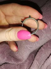 Ring-Punk-Style Jewelry Joyas Rivet Thorn Stainless-Steel Self-Defense Mens JIOROMY
