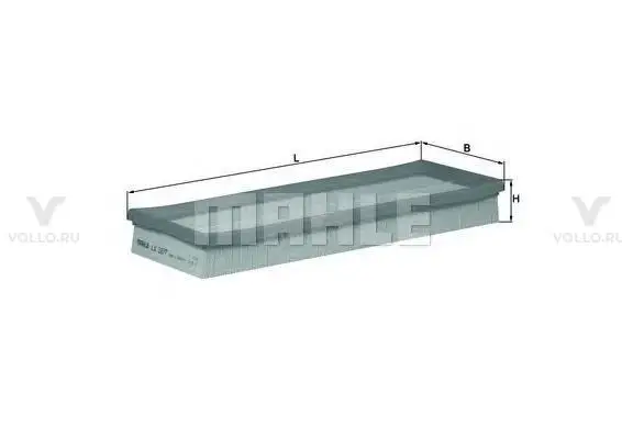 KNECHT LX2877 Фильтр воздушный MB W220 55 AMG