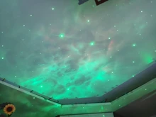 Led-Projector-Lamp Nebula Rotating-Night-Light Bedroom Starry Sky Aurora-Star Galaxy