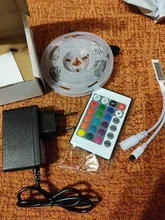 Adapter Ribbon Lamp-Tape Led-Strips-Lights App-Control Wifi 5050 Rgbww Alexa Bluetooth