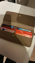 Wallet Ladies Card-Holder Cowhide Genuine-Cow-Leather Fashion Simple Slim New-Arrival