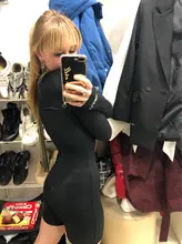 Sibybo-Mono de cuello alto acanalado para mujer, ropa deportiva informal, mono Sexy ajustado de Bordado de letras, monos de gimnasia para mujer