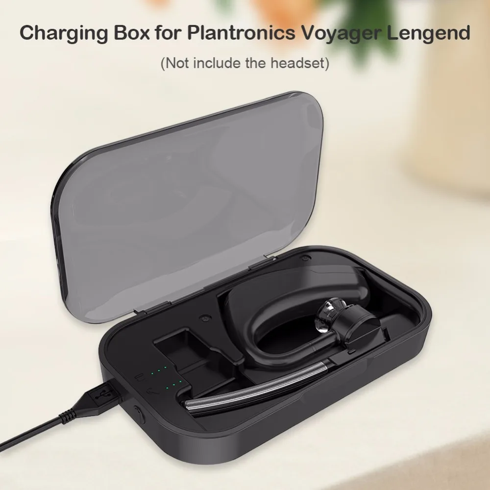 Wireless Bluetooth Headphones Charge Case for Plantronics Voyager Legend Fast Charging Case with USB Cable