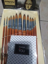 13 Uds artista pintura pinceles Set cabello de Nylon de madera largo mango de pincel de pintura de aceite acrílico acuarela materiales de arte profesional