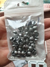 Rompin 50 unids/lote 0,2-2,1g G4-7B pesca sólido División ovalada disparó plomo explosión plomo pesca señuelo peso herramienta de accesorios