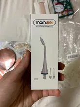 Mornwell-irrigador bucal con 2 puntas de ortodoncia, D50, D50WS, D52, para blanqueamiento dental