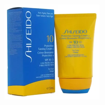 

SHISEIDO ANTI-AGING SUN CARE PROTECTIVE TANNING cream SPF10 50ML UNISEX