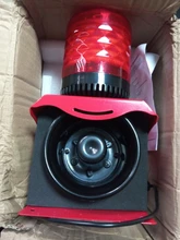 Alarma de sonido y luz, claxon Industrial de seguridad, Flash estroboscópico de voz, 110dB, con Control remoto inalámbrico