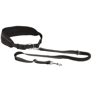 

TRIXIE Belt with strap 75-120 - 9 cm-Black-For dogs