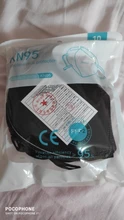 Mascarilla facial ffp2 KN95 con filtro, máscara antipolvo con ventilación, 100 Uds.