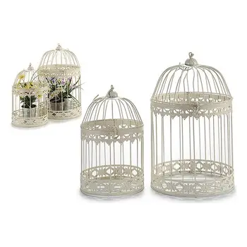 

Cage Metal Ironwork (2 Pieces) (25 x 39 x 25 cm)