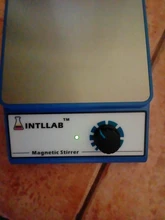 Mezclador agitador magnético con barra de agitación