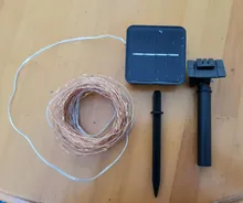 Lamp Fairy-Lights Garden-Decoration Solar-String Outdoor Garland Christmas-Wedding Waterproof