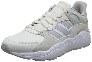 

Adidas Crazychaos-women's lace-up padded running shoes, white, size 41 1/3 EU