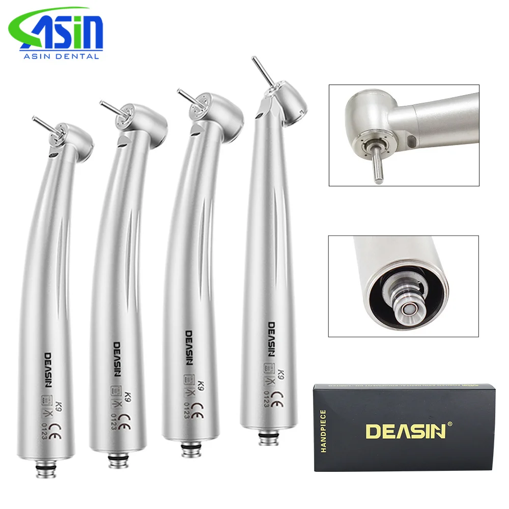 Pieza de mano Dental de alta velocidad, turbina de aire Dental, punta de Rotor, tipo de acoplamiento N con cuerpo de acero inoxidable para merlán de dientes