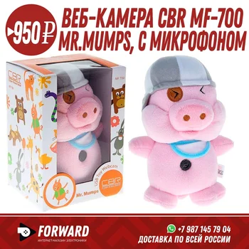 

Веб-камера CBR MF-700 Mr.Mumps Вэб-камеры