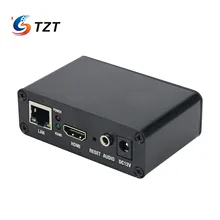 TZT Mini HDMI-Compatible Encoder Portable H.265 Encoder H264 1920x1080 For RTMP/PTSP/HTTP/UDP/RTP Live Streaming