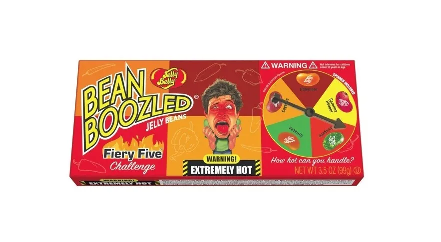 Candy Jelly Belly assorted Bean Boozled flaming five 100 gr. afbeelding
