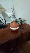 SaengQ-humidificador de aire eléctrico, difusor de aceites esenciales ultrasónico de grano de madera, minigenerador de niebla con USB, luz LED