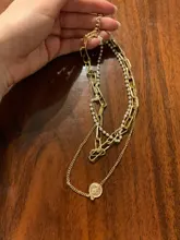 DAXI collar mujer colgante cadenas de oro luna collar cruz boho collar de perlas collares de moda 2020 collares largos accesorios mujer