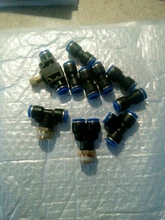 Pneumatic-Fittings Pipe-Connectors Plastic Hose Water-Pipes Quick-Couplings 12mm/pu And