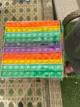 Juguetes de gran tamaño para niños y adultos, juguete antiestrés, con burbujas, sensorial, blando, regalo