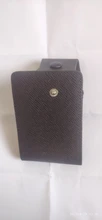 Cartera de cuero Unisex para negocios, tarjetero de identificación, carcasa para tarjetas, organizador de bolsillo, dinero, teléfono, monedas, moda de Año Nuevo, 2021