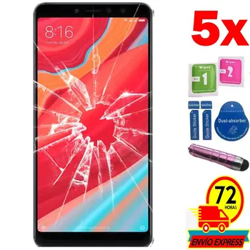 

5x Protectors Screen Tempered Glass for for Xiaomi Redmi S2 (Not Full SEE INFO) PEN