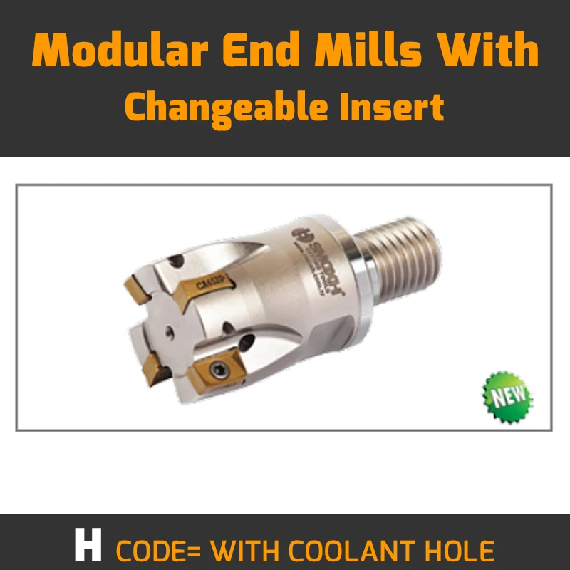 MT90 LM10 D25 M12 L35 Z03 H-WITH отверстие охлаждающей жидкости модульные концевые фрезы со