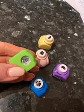 Mini cortador para álbum de recortes, cortador para cortar a mano, tarjetas, estampado de calicó, bricolaje, flor, manualidades de papel, perforadora en forma de agujero, 5 unids/lote