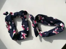 2 unids/set mamá y bebé madre bebé turbante de la hija de mamá de conejo diadema para orejas impresión Floral padre-hijo accesorios para el cabello