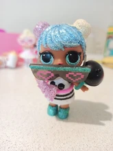 6 muñecas + 6 prendas + 6 zapatos + 6 botellas + 6 accesorios conjuntos aleatorios L.O.L. ¡Sorpresa! Muñeca LOL de 8cm, juguete para regalo