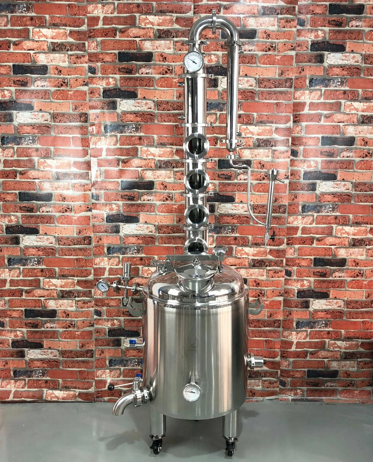Moonshine Still 120l Steam Jacket Stainless Steel 304 Boiler And 4 Column For Distillation Copper Bubble Plates Moonshine Distillers Aliexpress