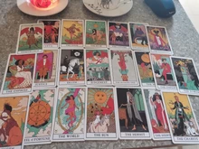 Cartas de juego de mesa para fiesta familiar, cartas de oráculo, guía del Tarot fantasma, adivinación, oráculo, oferta