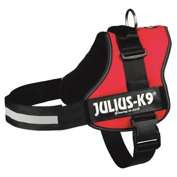 

Harness Force Julius-K9 - 3 - XL: 82-118 cm-50mm-Black-For dogs