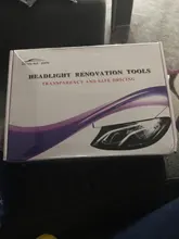 Kit reparador para arañazos de faros de coche, set de reparación para faros de vehículo de 800g, esmalte de pulido hidrofóbico de limpieza de luces delanteras, toallita y dos enchufes par conexión incluidos