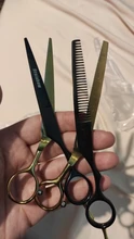 Hairdressing-Barber Scissors Cutting-Shears Hair-Style Thinning Professional Brainbow
