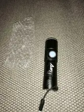 Flashlight Torch Lamp Bicycle Mini-Usb Rechargeable Outdoor Waterproof Handy 3-Mode Zoomable