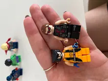 DISNEY-bloques de construcción de superhéroes, Thor, Spiderman, Hulk, figuras de acción, juguetes para niños, regalo de Navidad para niños